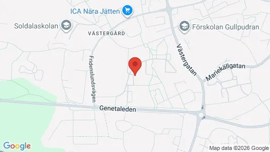 Apartments for rent i Södertälje - kort over placeringen