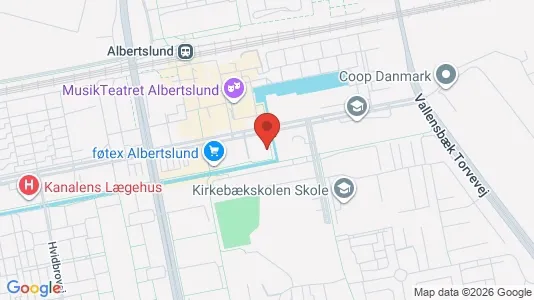Apartments for rent i Albertslund - kort over placeringen