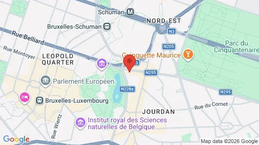 Apartments for rent i Brussels Etterbeek - kort over placeringen