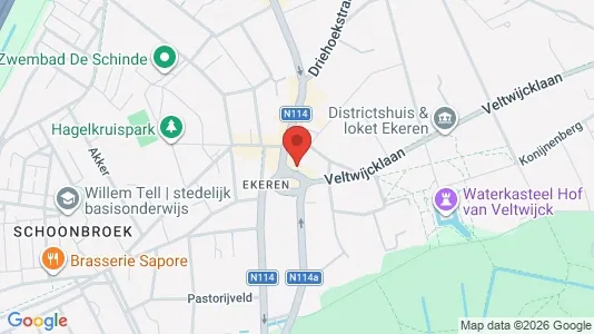 Apartments for rent i Antwerp Ekeren - kort over placeringen