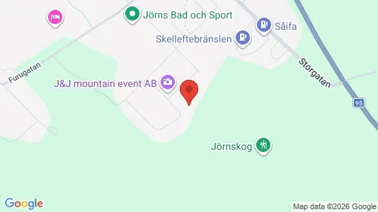 Apartments for rent i Skellefteå - kort over placeringen