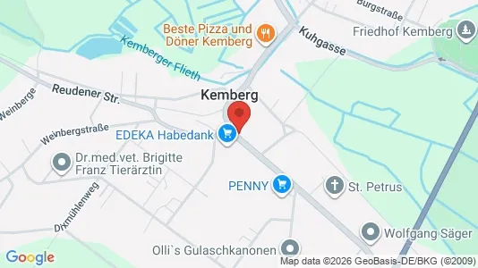 Apartments for rent i Wittenberg - kort over placeringen