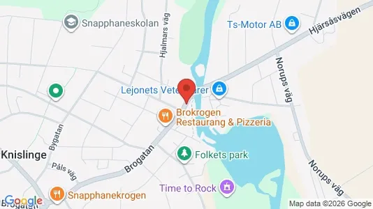 Apartments for rent i Östra Göinge - kort over placeringen