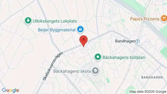 Apartments for rent i Stockholm South - kort over placeringen