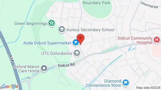 Apartments for rent i Didcot - Oxfordshire - kort over placeringen