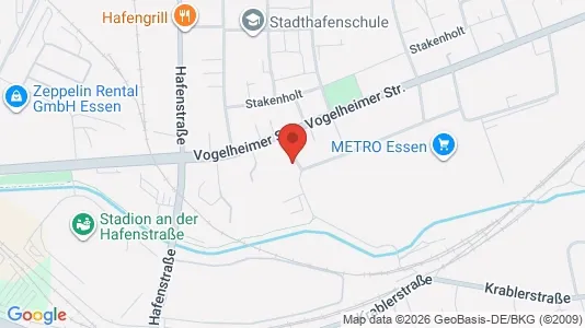 Apartments for rent i Essen - kort over placeringen