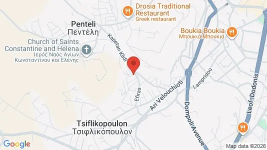 Apartments for rent i Ioannina - kort over placeringen