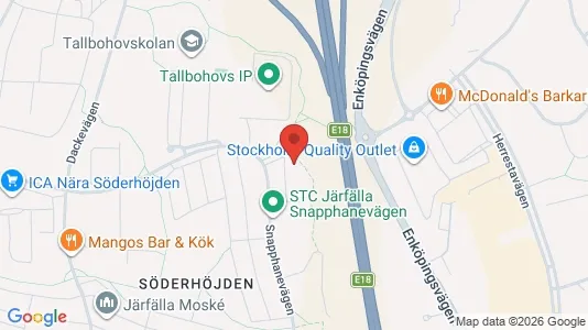 Apartments for rent i Järfälla - kort over placeringen