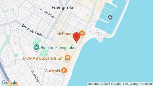 Apartments for rent i Fuengirola - kort over placeringen