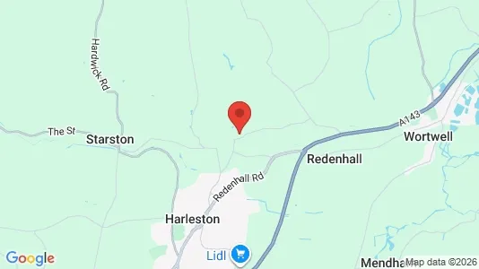 Apartments for rent i Harleston - Norfolk - kort over placeringen