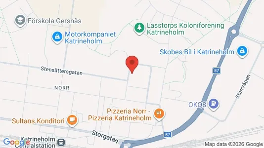 Apartments for rent i Katrineholm - kort over placeringen