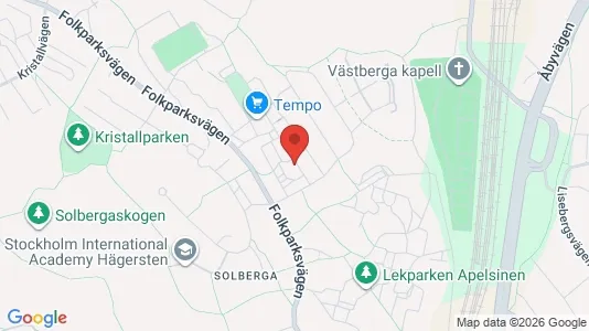 Apartments for rent i Stockholm South - kort over placeringen