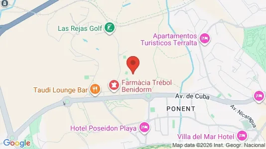 Apartments for rent i Alicante/Alacant - kort over placeringen