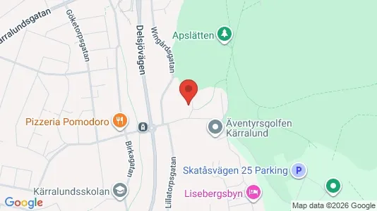 Apartments for rent i Örgryte-Härlanda - kort over placeringen