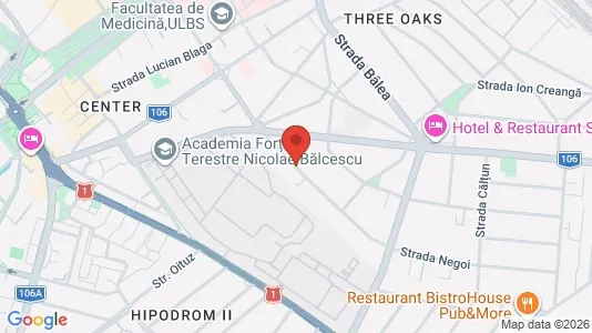Apartments for rent i Sibiu - kort over placeringen