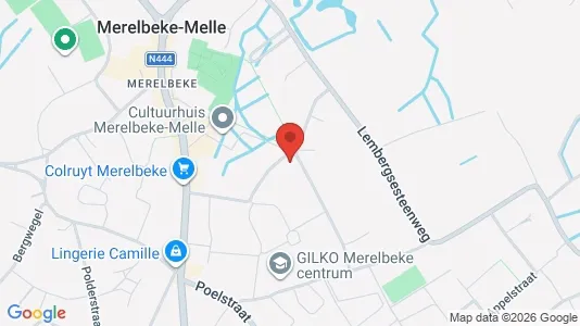 Apartments for rent i Merelbeke - kort over placeringen