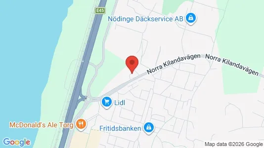 Houses for rent i Ale - kort over placeringen