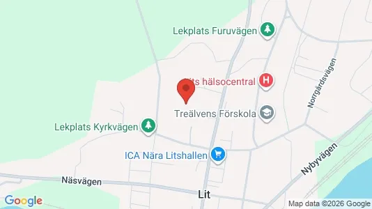 Apartments for rent i Östersund - kort over placeringen