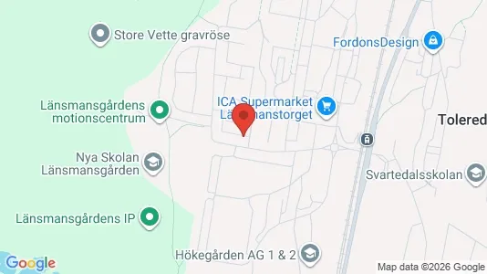 Rooms for rent i Västra hisingen - kort over placeringen