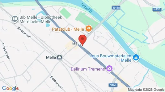 Apartments for rent i Melle - kort over placeringen