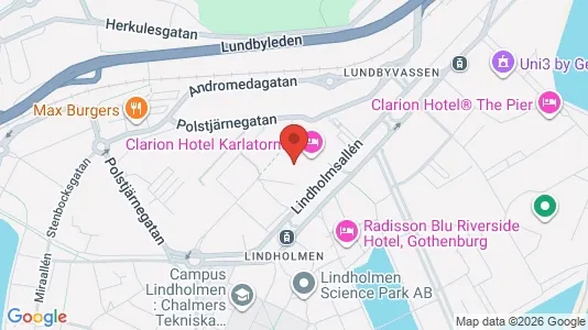 Apartments for rent i Lundby - kort over placeringen