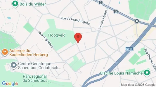 Apartments for rent i Brussels Sint-Jans-Molenbeek - kort over placeringen