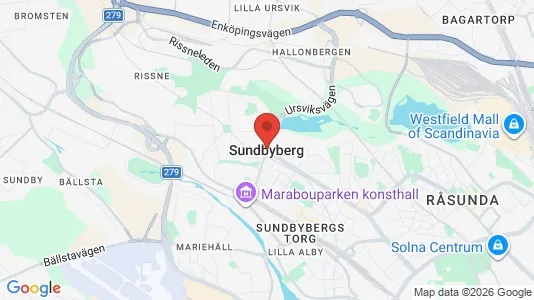 Apartments for rent i Sundbyberg - kort over placeringen