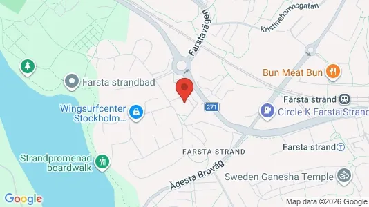 Apartments for rent i Stockholm South - kort over placeringen