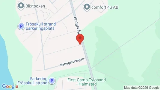 Apartments for rent i Halmstad - kort over placeringen