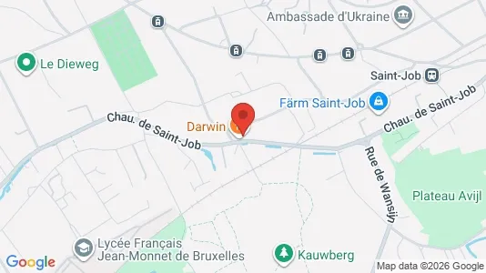 Apartments for rent i Brussels Ukkel - kort over placeringen