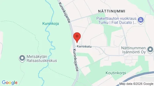 Apartments for rent i Turku - kort over placeringen