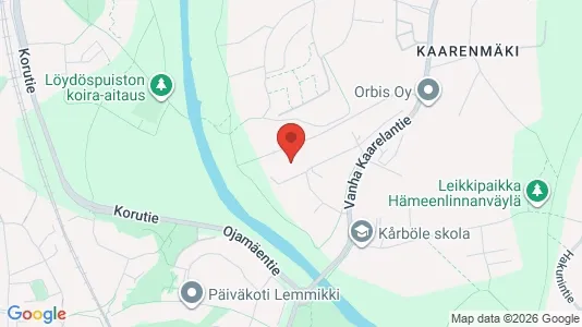 Apartments for rent i Vantaa - kort over placeringen