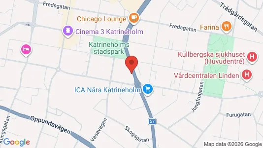Apartments for rent i Katrineholm - kort over placeringen