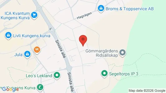 Apartments for rent i Huddinge - kort over placeringen