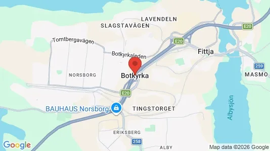 Apartments for rent i Botkyrka - kort over placeringen