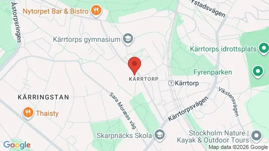 Apartments for rent i Stockholm South - kort over placeringen