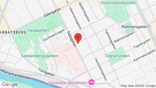 Apartments for rent i Vasastan - kort over placeringen