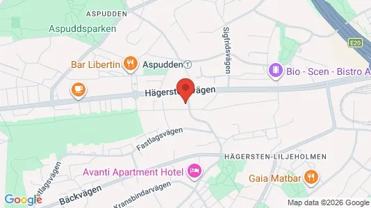 Apartments for rent i Stockholm South - kort over placeringen