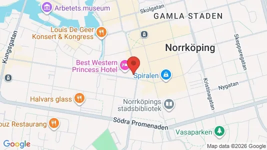 Apartments for rent i Norrköping - kort over placeringen