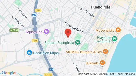 Apartments for rent i Fuengirola - kort over placeringen
