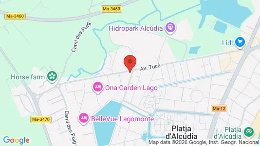 Apartments for rent i Madrid Centro - kort over placeringen