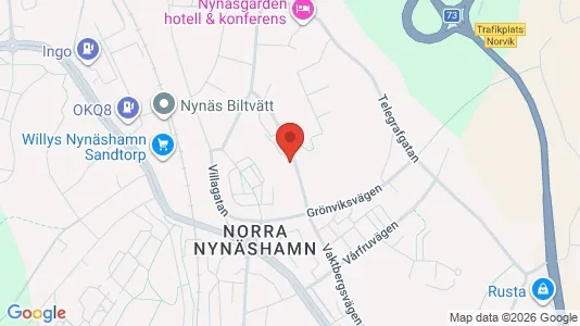 Apartments for rent i Nynäshamn - kort over placeringen