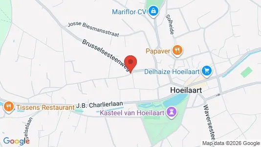 Apartments for rent i Hoeilaart - kort over placeringen