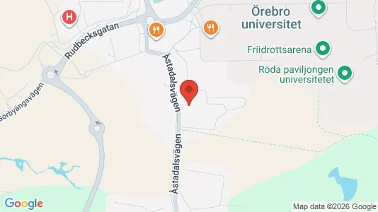 Apartments for rent i Örebro - kort over placeringen