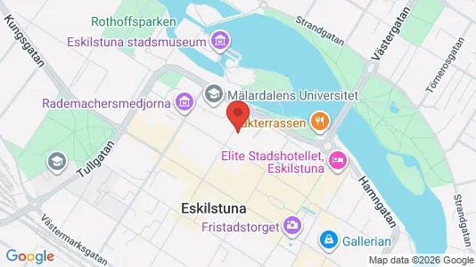 Apartments for rent i Eskilstuna - kort over placeringen