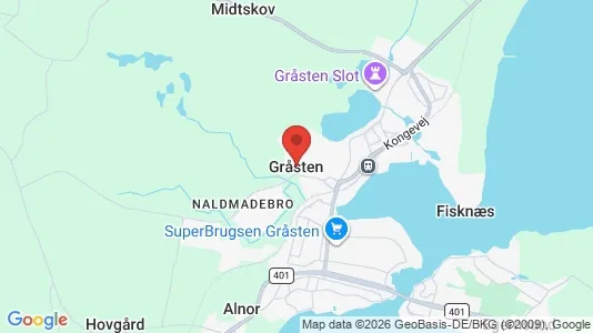 Apartments for rent i Gråsten - kort over placeringen