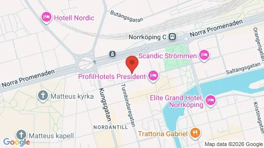 Apartments for rent i Norrköping - kort over placeringen