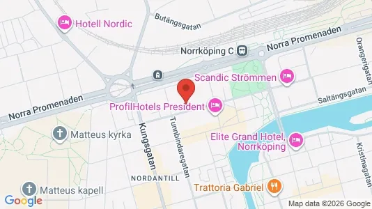 Apartments for rent i Norrköping - kort over placeringen