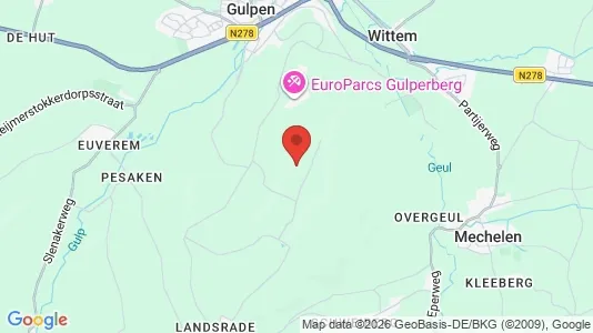 Apartments for rent i Gulpen-Wittem - kort over placeringen