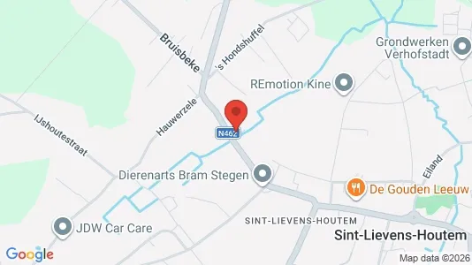 Apartments for rent i Sint-Lievens-Houtem - kort over placeringen